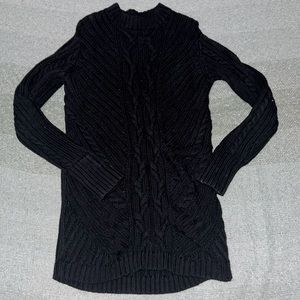 Jessica Simpson Cold shoulder black sweater